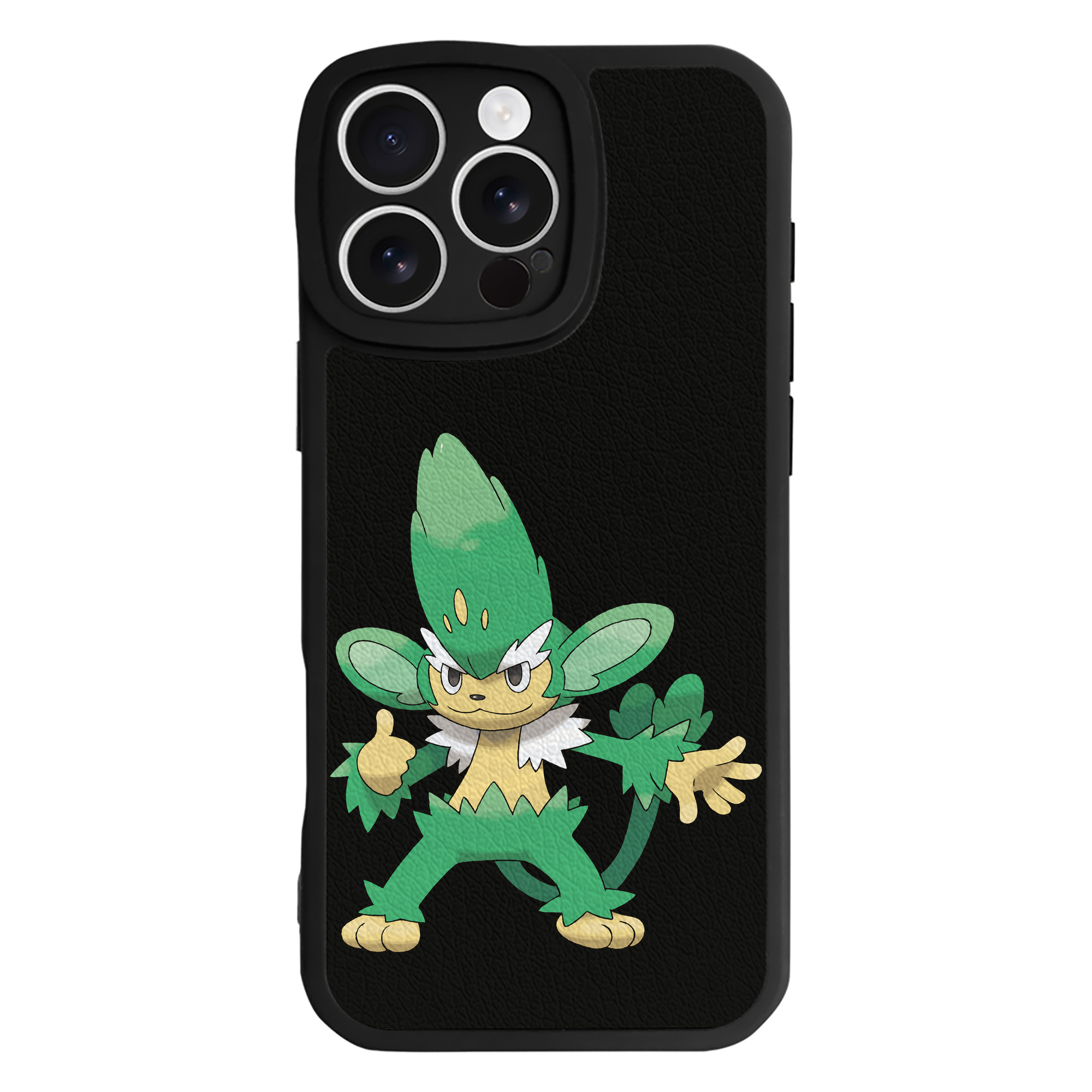 （画像用） ポケットモンスター Pokémon 【iPhone 16シリーズ対応】シリコンスマホケース（レザー調） 材質：シリコン